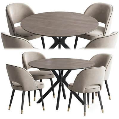 DINING SET RALF TABLE CLIFF CHAIR
